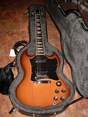 Gibson SG(カスタムショップ製 SG Jr など)(写真はSG Standard)